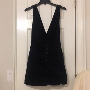 Corduroy free people overall dress